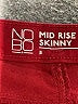 No Boundaries Burgundy Casual Pants Size 5 - photo 7