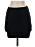 Basic House Solid Black Casual Skirt Size S - photo 1