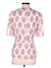 Acne Studios 100% Cupro Pink Short Sleeve Blouse Size S - photo 2