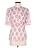 Acne Studios 100% Cupro Pink Short Sleeve Blouse Size S - photo 1