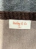 Hailey & Co. Color Block Brown Pullover Sweater Size M - photo 7
