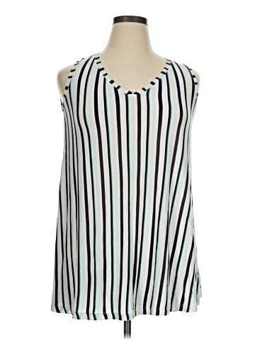 Lane Bryant Sleeveless T-Shirt (view 1)