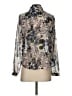 CAbi 100% Polyester Silver Long Sleeve Turtleneck Size XS - photo 2