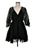 FP One 100% Cotton Black Cocktail Dress Size M (estimated) - photo 1