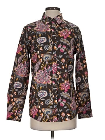 J. McLaughlin Long Sleeve Button-Down Shirt (view 1)