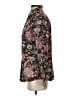J. McLaughlin Floral Brown Black Long Sleeve Button-Down Shirt Size S - photo 5