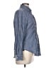 Cino 100% Cotton Blue Long Sleeve Button-Down Shirt Size L - photo 4