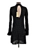 Elan 100% Rayon Polka Dots Black Casual Dress Size S - photo 2