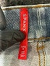 SPANX Chevron-herringbone Blue Jeans Size L - photo 7