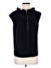 Marc Jacobs 100% Silk Black Sleeveless Silk Top Size 8 - photo 1