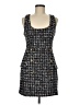 Forever 21 Tweed Black Cocktail Dress Size M - photo 1