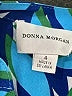 Donna Morgan Blue Casual Dress Size 4 - photo 7
