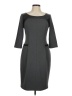 Kay Unger Solid Gray Cocktail Dress Size 6 - photo 1