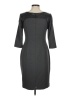 Kay Unger Solid Gray Cocktail Dress Size 6 - photo 2