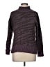 Democracy Tweed Purple Turtleneck Sweater Size M - photo 1