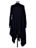 Stella McCartney 100% Virgin Wool Color Block Solid Blue Poncho Size EU (IT) 40 / US 4 - photo 2