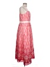 Talbots Paisley Pink Red Casual Dress Size 12 - photo 4