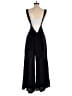 Final Touch Solid Black Jumpsuit Size S - photo 2