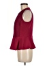 Carlisle Burgundy Sleeveless Blouse Size 8 - photo 5