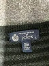 J.Crew 100% Wool Stripes Black Wool Pullover Sweater Size L - photo 7