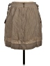 Generra Solid Tan Casual Skirt Size 4 - photo 2