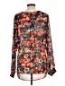 WAYF 100% Polyester Orange Long Sleeve Blouse Size L - photo 2