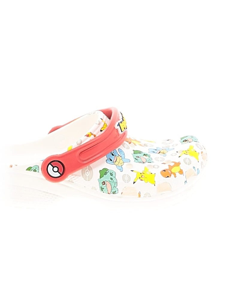Pre-owned Crocs Kids' Clogs In White
