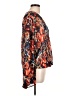 WAYF 100% Polyester Orange Long Sleeve Blouse Size L - photo 4
