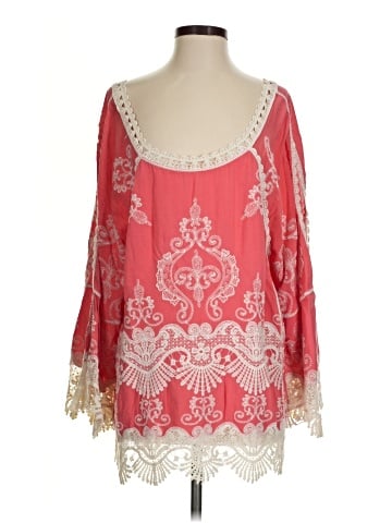 Democracy 3/4 Sleeve Blouse (view 1)