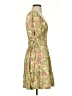 Target 100% Rayon Paisley Green Cocktail Dress Size XS - photo 4