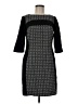 Boden Houndstooth Black Casual Dress Size 6 - photo 1