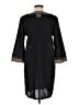 Figue Black Casual Dress Size M - photo 2