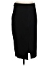 T Tahari Solid Black Formal Skirt Size S - photo 1