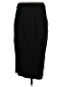 T Tahari Solid Black Formal Skirt Size S - photo 2