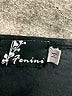 Fenini Black 3/4 Sleeve Top Size M - photo 7