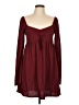 Francesca's Burgundy Long Sleeve Top Size L - photo 1