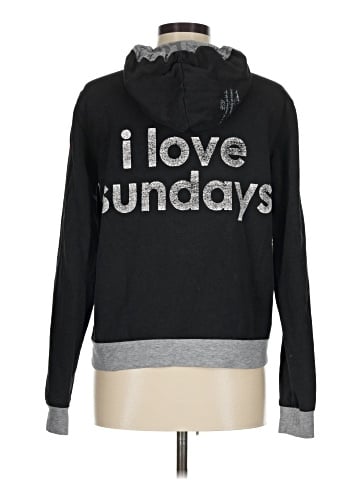 Peace Love World Zip Up Hoodie (view 2)