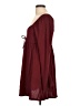 Francesca's Burgundy Long Sleeve Top Size L - photo 5