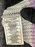 Steve Madden Stripes Purple Pullover Sweater Size S - photo 5