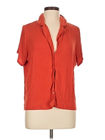 Banana Republic Factory Store Short Sleeve Blouse (view 1)