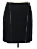 Ann Taylor Chevron-herringbone Black Formal Skirt Size 10 (petite) - photo 1