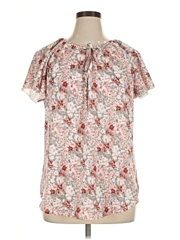 SimpleFun Short Sleeve Blouse (view 1)