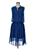 Edge Blue Casual Dress Size M - photo 1