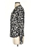 INC International Concepts Animal Print Silver Long Sleeve Blouse Size S - photo 5
