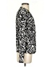 INC International Concepts Animal Print Silver Long Sleeve Blouse Size S - photo 4