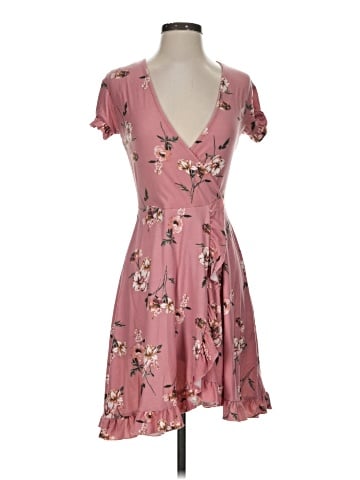 Faded Rose Casual Dress (view 1)