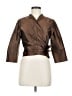 Connie Roberson Brown 3/4 Sleeve Blouse Size M - photo 1