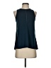 Athleta 100% Nylon Teal Sleeveless Blouse Size XS - photo 1