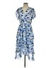Vince Camuto 100% Polyester Blue Cocktail Dress Size S - photo 1