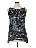 Agenda Black Sleeveless Top Size XL - photo 2